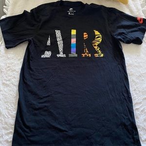 NIKEAIR MAX SEAN WOTHERSPOON SAFARI BLACK T SHIRT